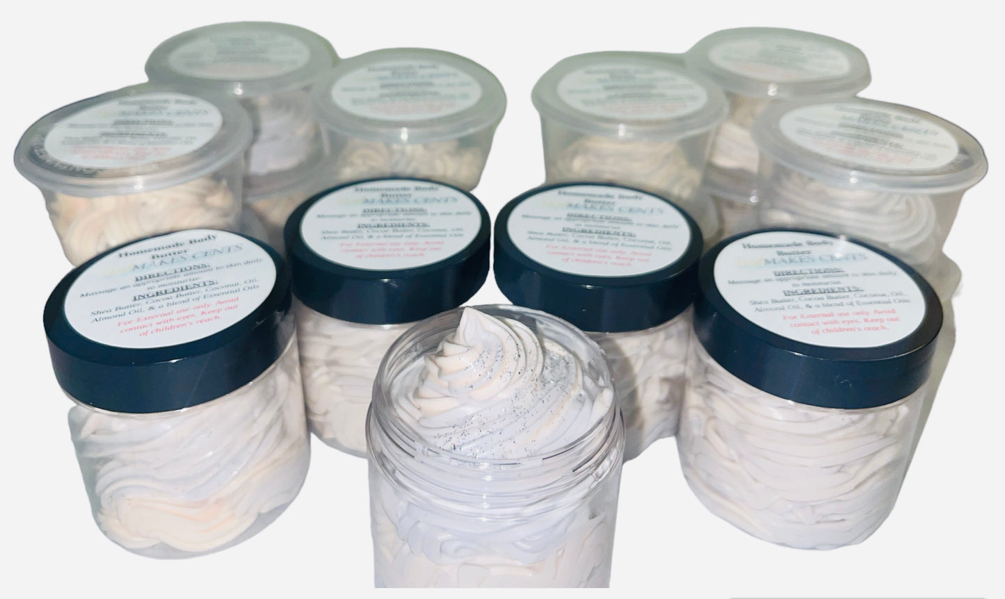 WHIPPED BODY BUTTER - FACE & BODY - MOISTURIZER & ANTI-AGING