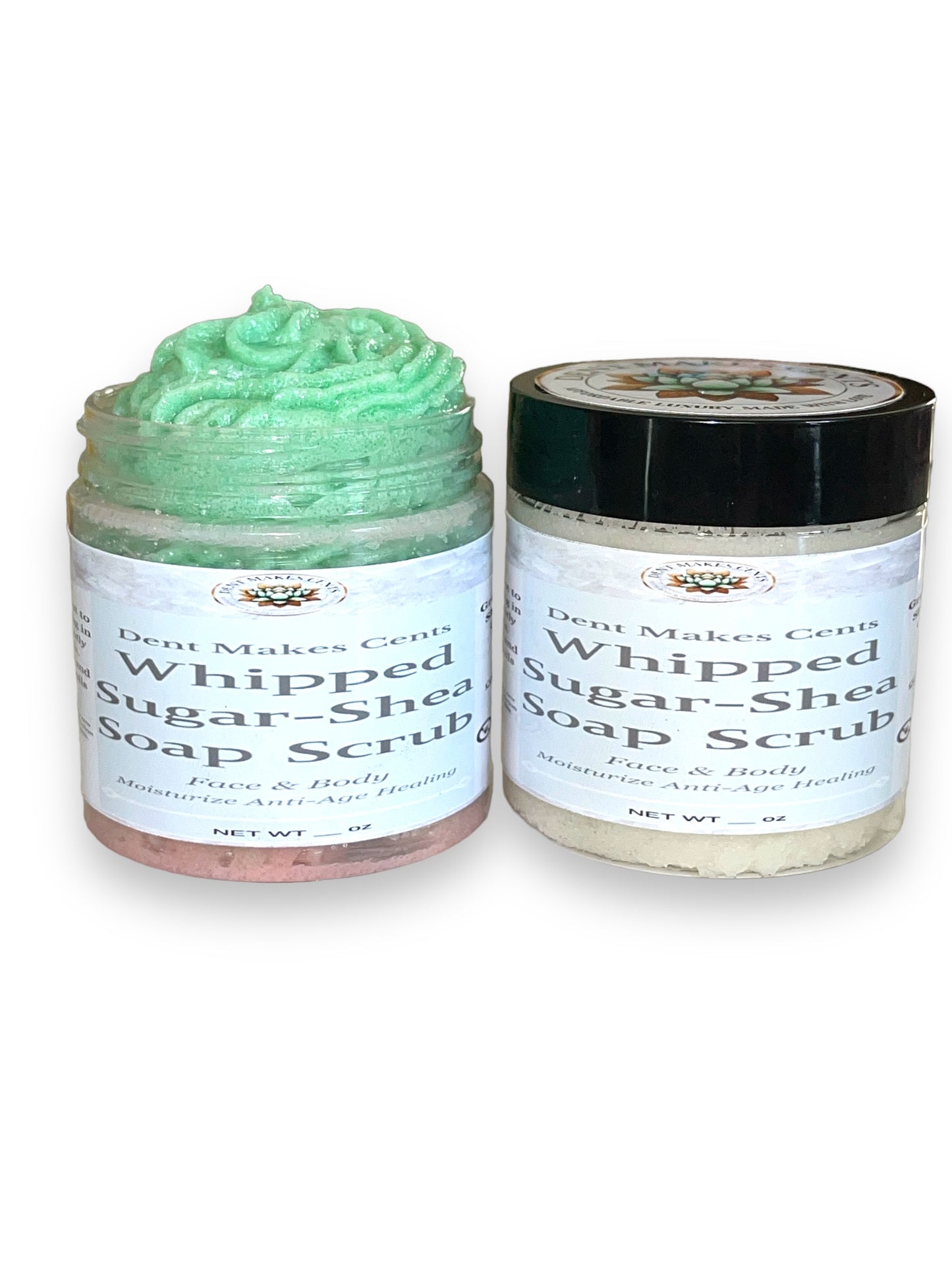 SUGAR-SHEA SCRUB – FACE & BODY – MOISTURIZE- ANTI -AGE - HEALING