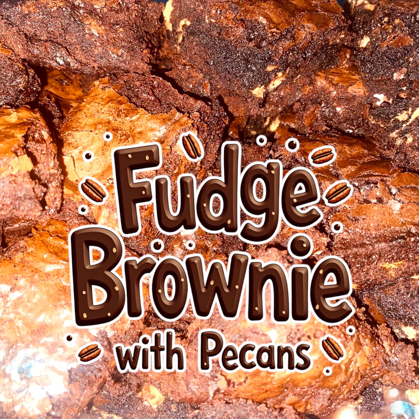 TRIPLE CHOCOLATE FUDGE BROWNIES - CUSTOMIZABLE, RICH, GOOEY & DECADENT!