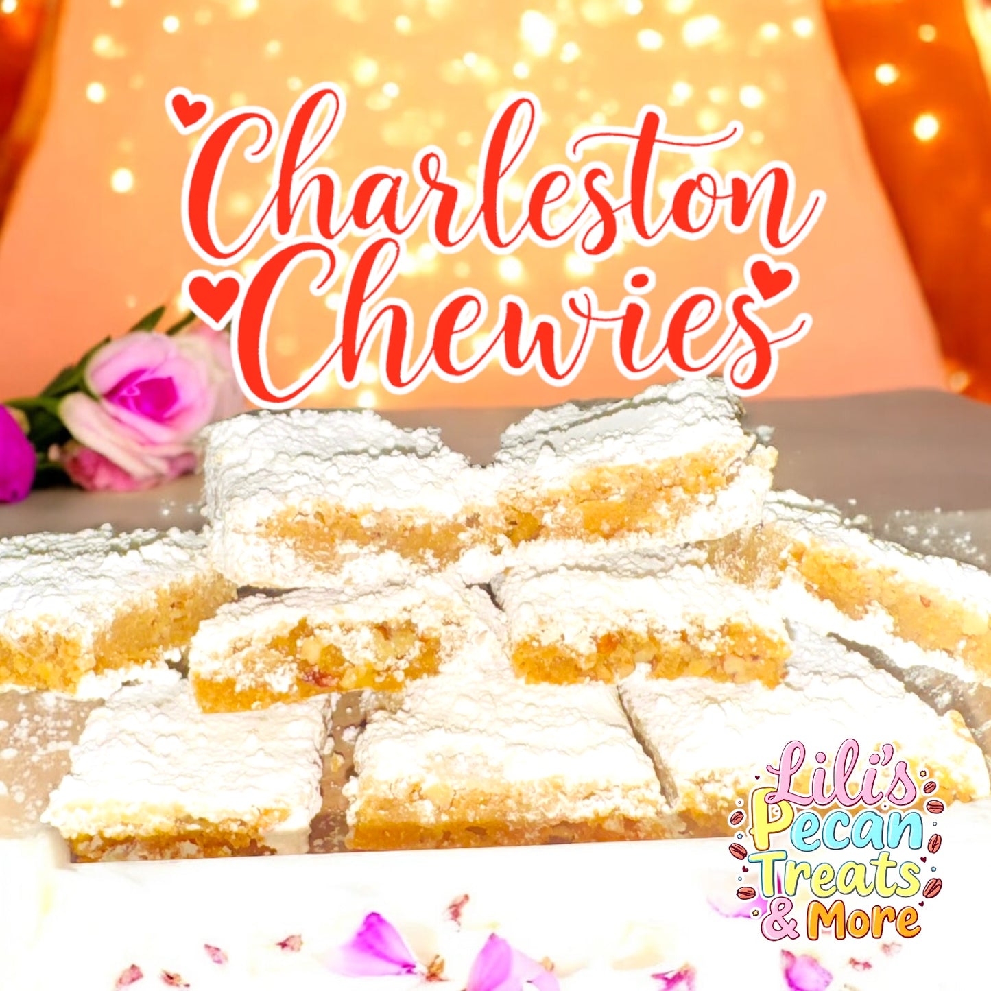 CHARLESTON CHEWIES - Authentic Gullah Geechee Dessert, Chewy & Customizable!