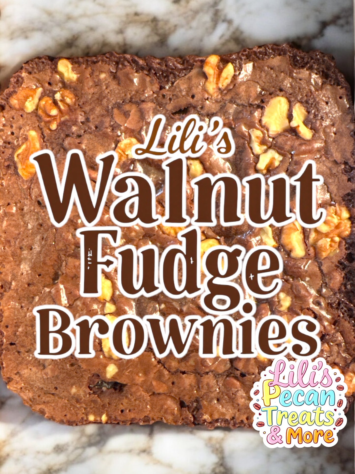 TRIPLE CHOCOLATE FUDGE BROWNIES - CUSTOMIZABLE, RICH, GOOEY & DECADENT!
