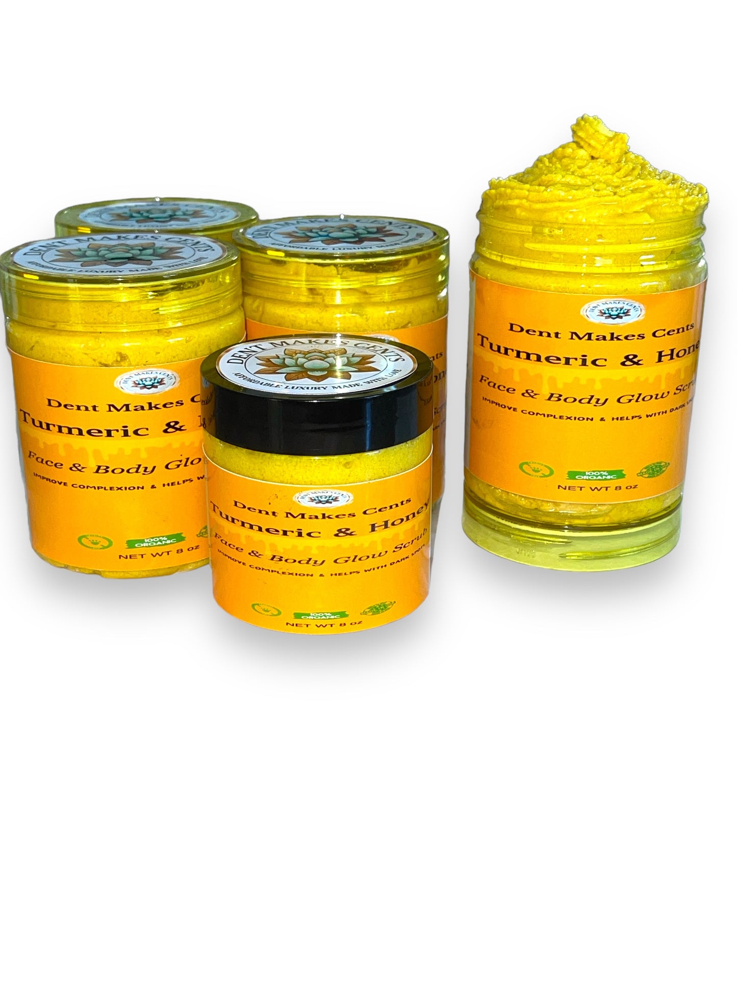 TURMERIC & HONEY – FACE & BODY GLOW SCRUB
