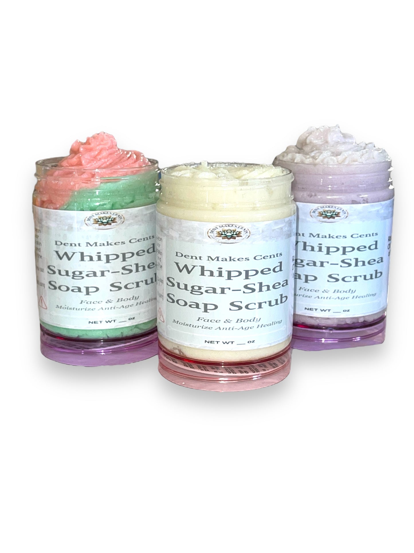 SUGAR-SHEA SCRUB – FACE & BODY – MOISTURIZE- ANTI -AGE - HEALING