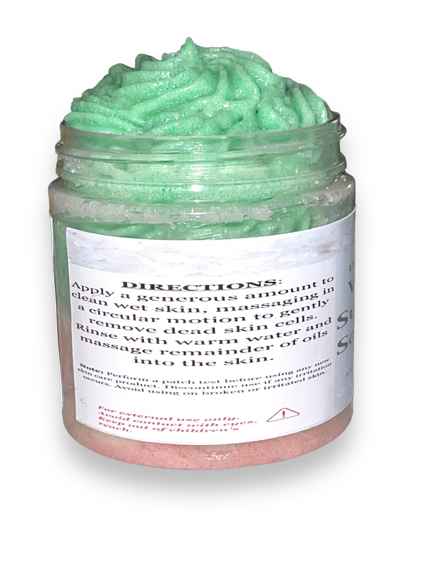 SUGAR-SHEA SCRUB – FACE & BODY – MOISTURIZE- ANTI -AGE - HEALING