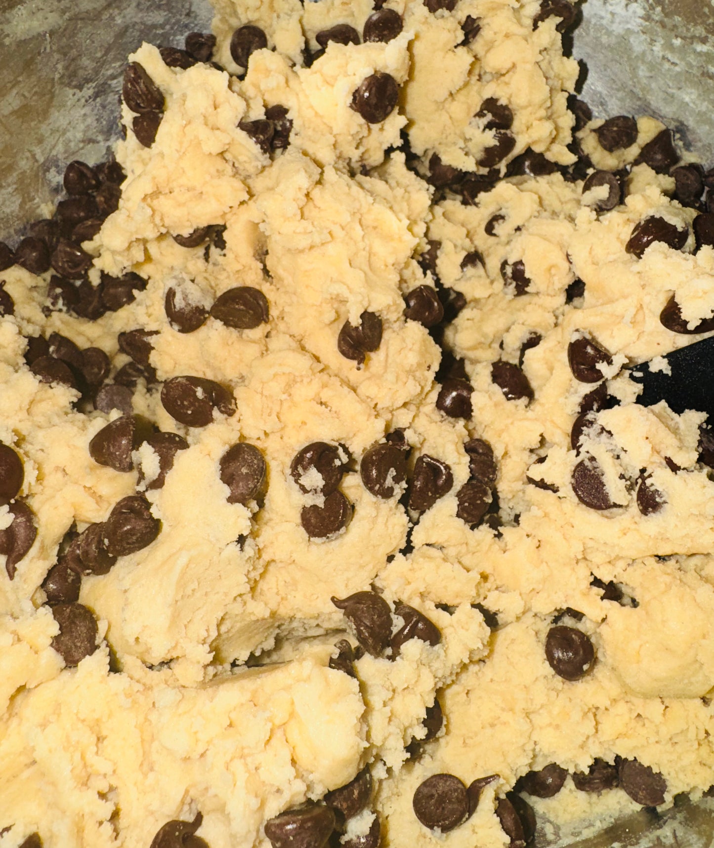 Fresh-baked classic chocolate chip cookies with gooey chocolate chips.