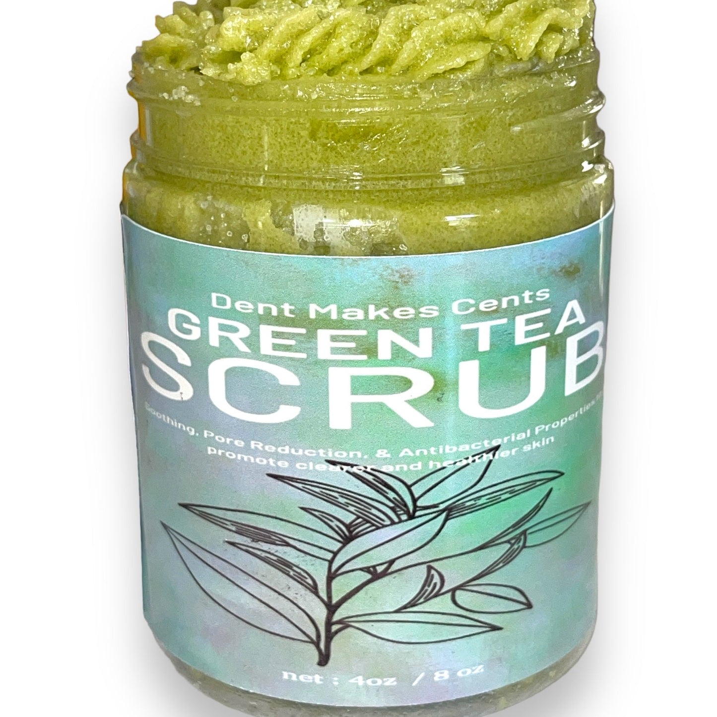 GREEN TEA SCRUB - ANTIBACTERIAL - REDUCES PORES - SOOTHING