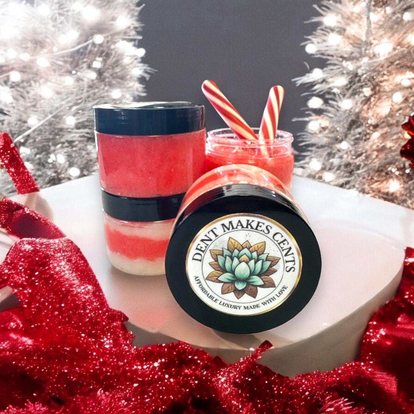 PEPPERMINT & VANILLA SUGAR SCRUB: MOISTURIZE - COOLING - IMPROVES CIRCULATION