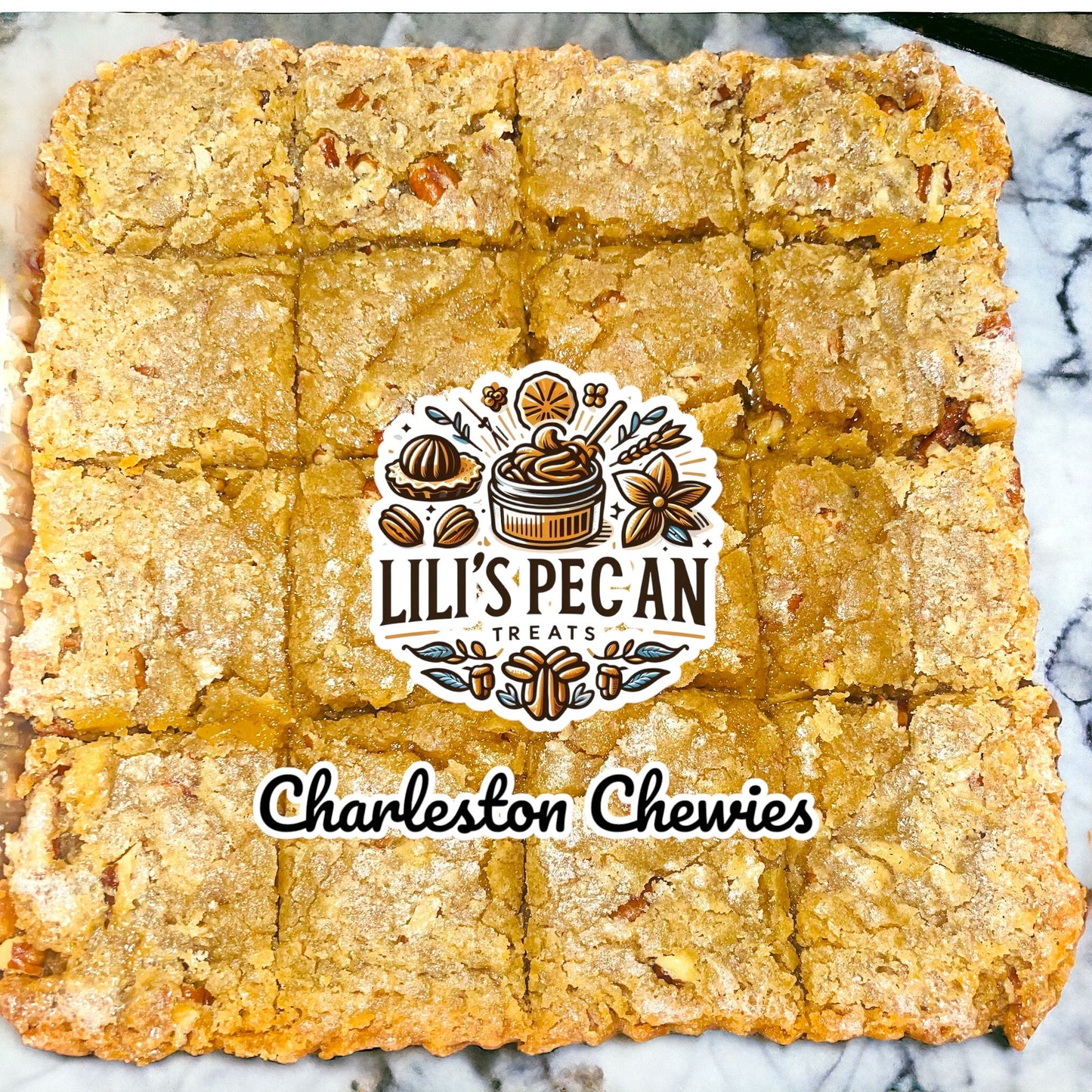 "Authentic Gullah Geechee Charleston Chewies with a soft, chewy texture."
