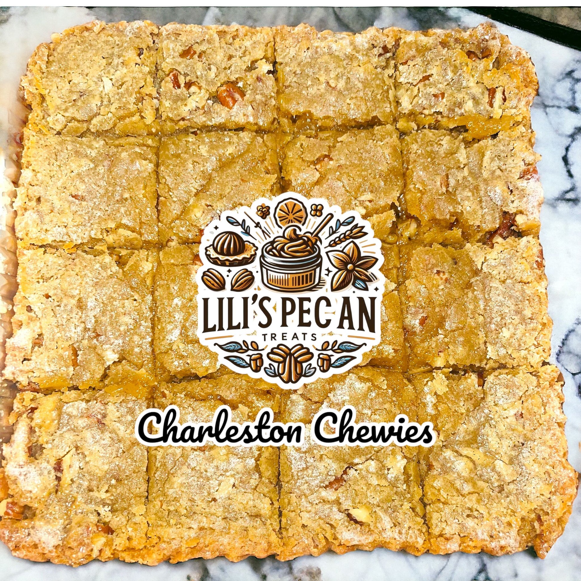 "Authentic Gullah Geechee Charleston Chewies with a soft, chewy texture."
