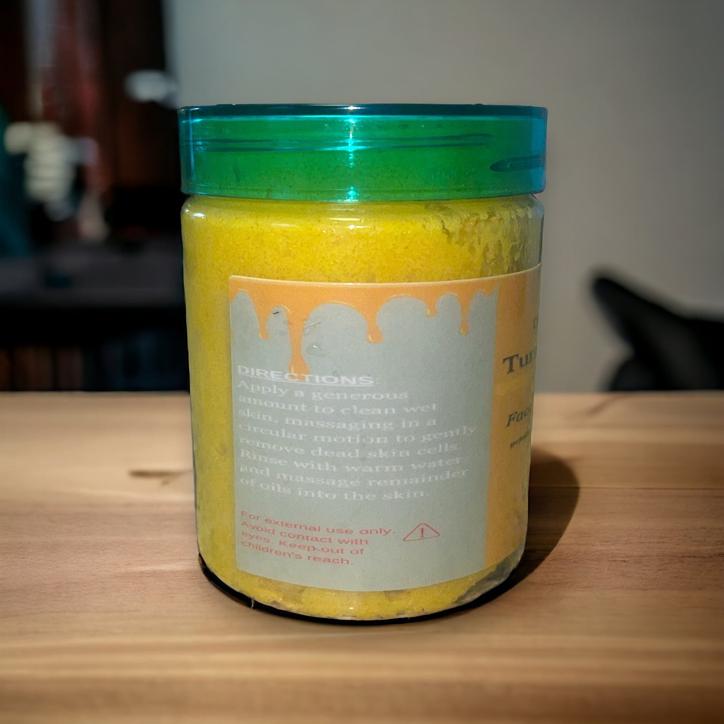 TURMERIC & HONEY – FACE & BODY GLOW SCRUB