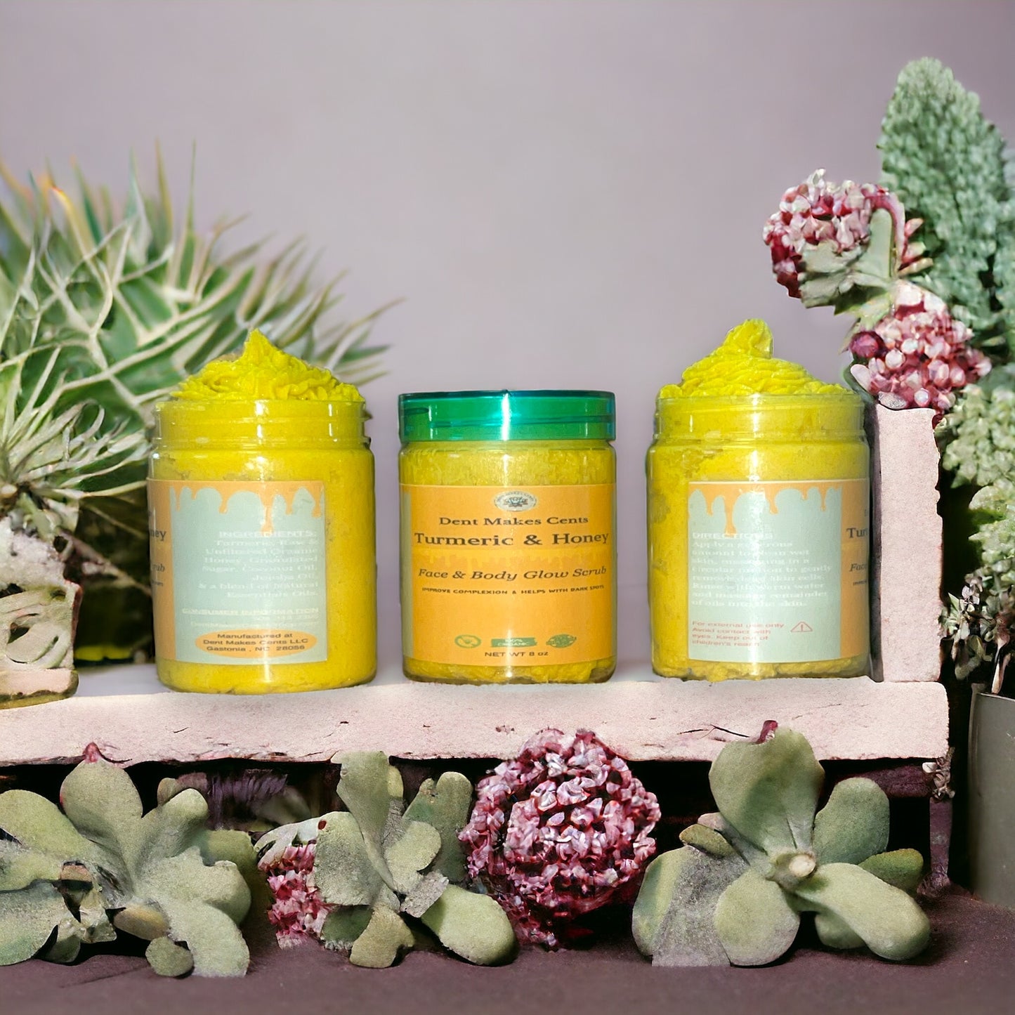 TURMERIC & HONEY – FACE & BODY GLOW SCRUB